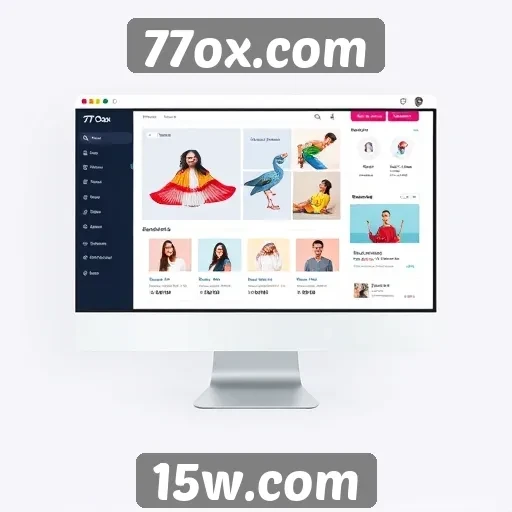 Análise da interface de usuário do site 77ox.com